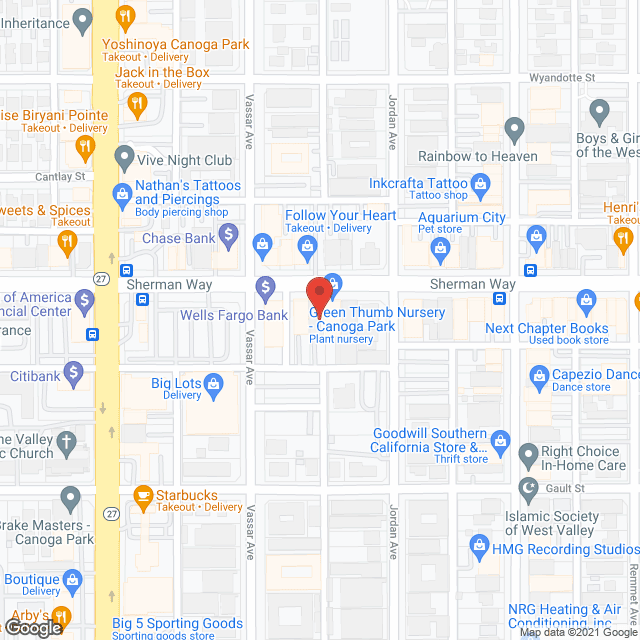 West Valley In-Home Care in google map