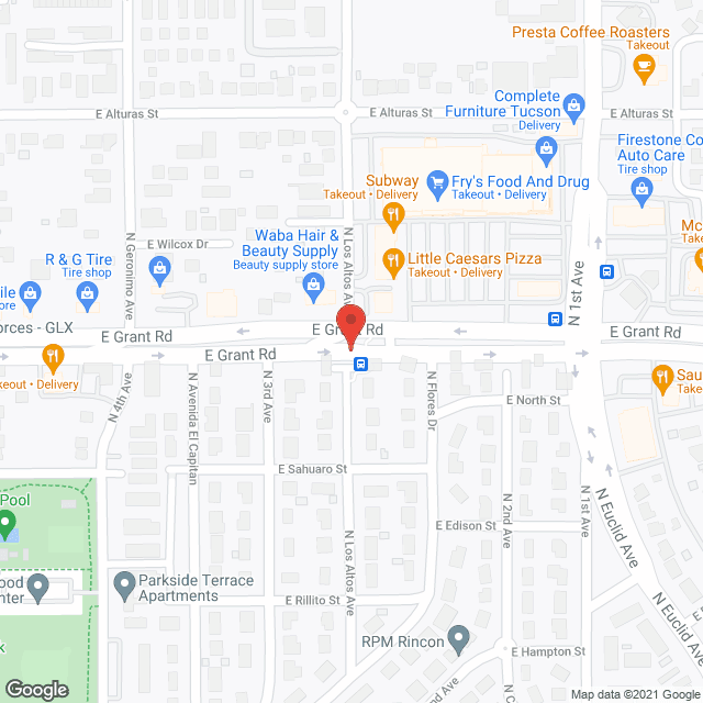 Arcadia Health Care in google map