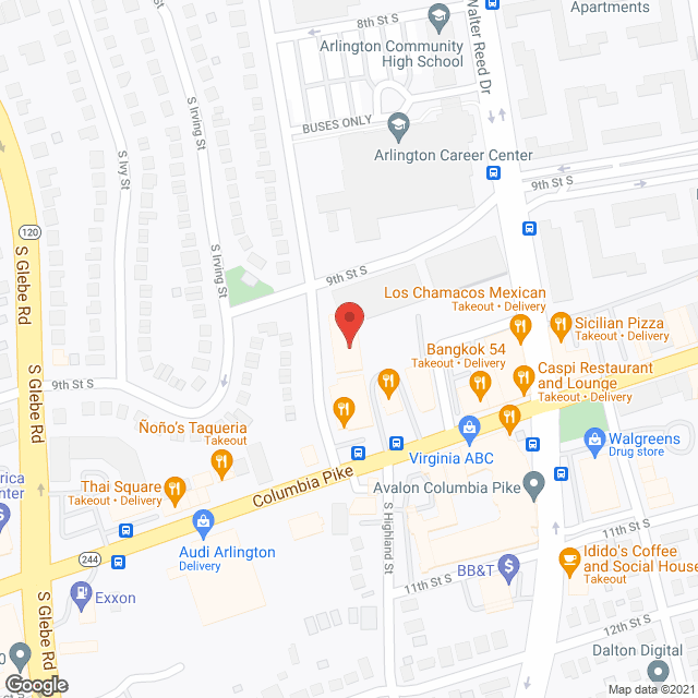 Visiting Nurse Solution in google map