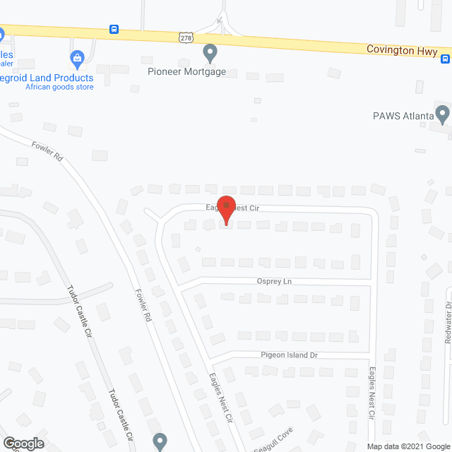 Eagles Nest Personal Care Home in google map
