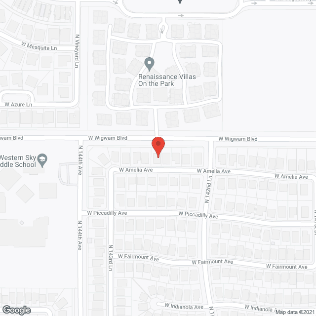 Comfort Care Assisted Living in google map