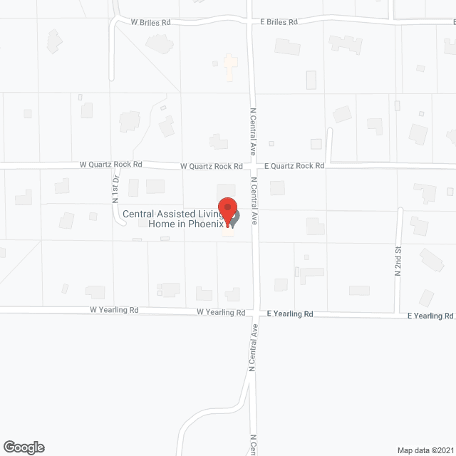 Central Assisted Living in google map