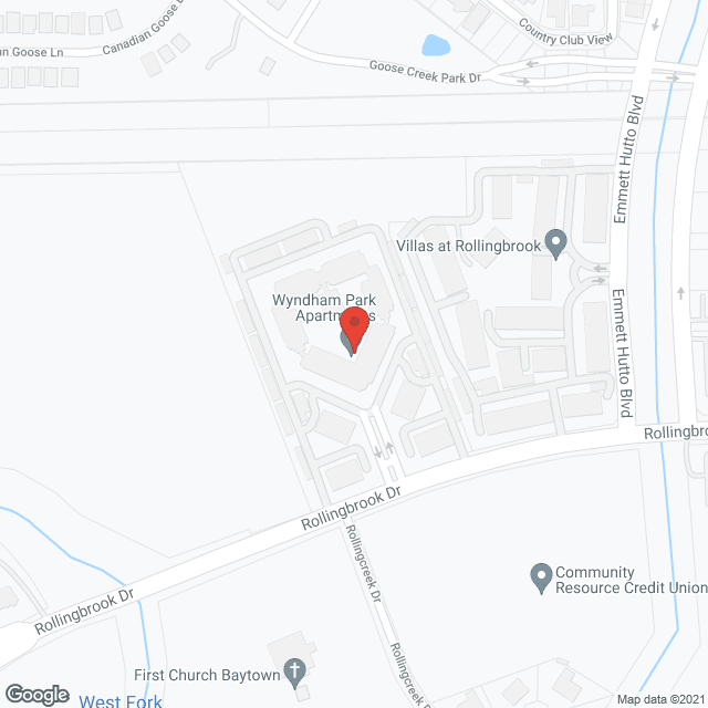 Wyndham Park in google map