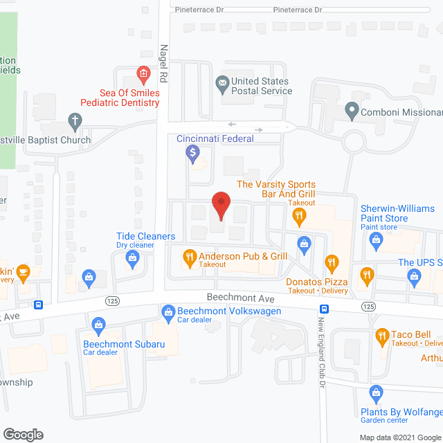 CareMinders Home Care in google map