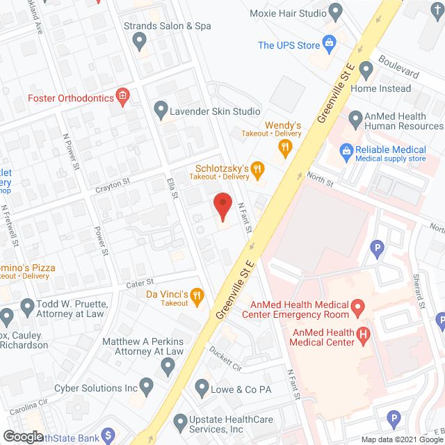 Emeritus at Anderson Place Health Care Center in google map