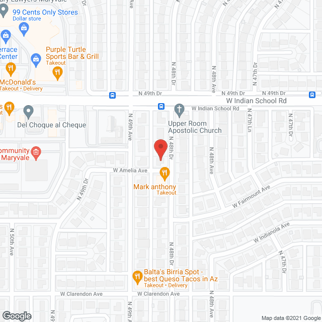Good Spirits Assisted Living in google map