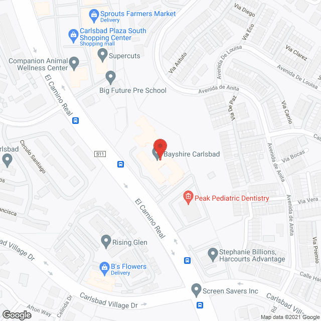 Emeritus at Carlsbad SNF in google map