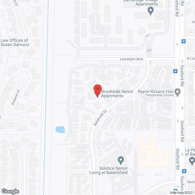 Brookside Senior Apartments in google map