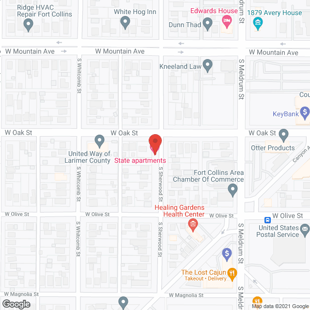 Golden Hearts at Home in google map