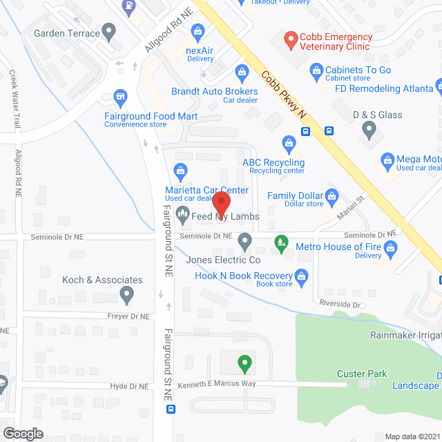 Longview Residence in google map