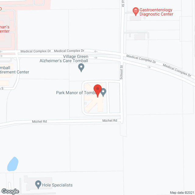 Park Manor Tomball in google map