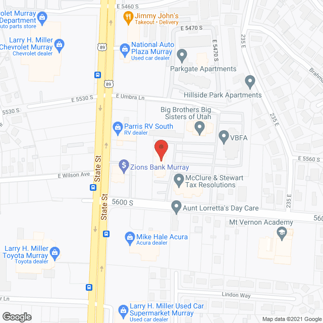 BrightStar Healthcare in google map