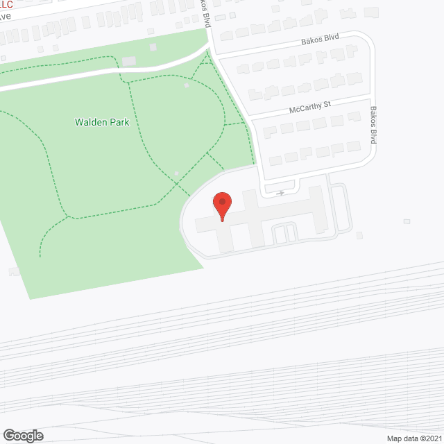 Walden Park Senior Complex in google map