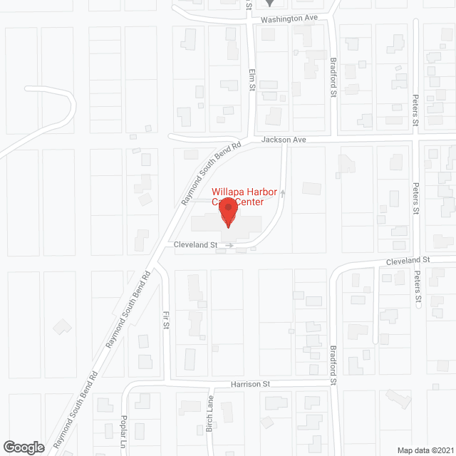 Willapa Harbor Care Center in google map