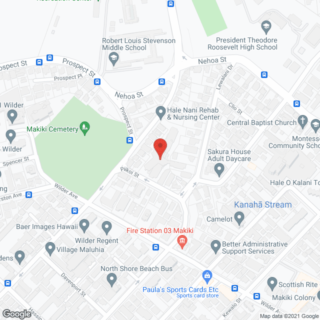 Hale Nani Rehabilitation and Nursing Center in google map