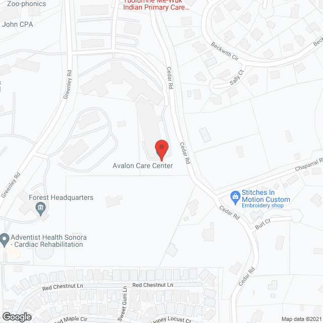 Golden Sonora Care Center in google map