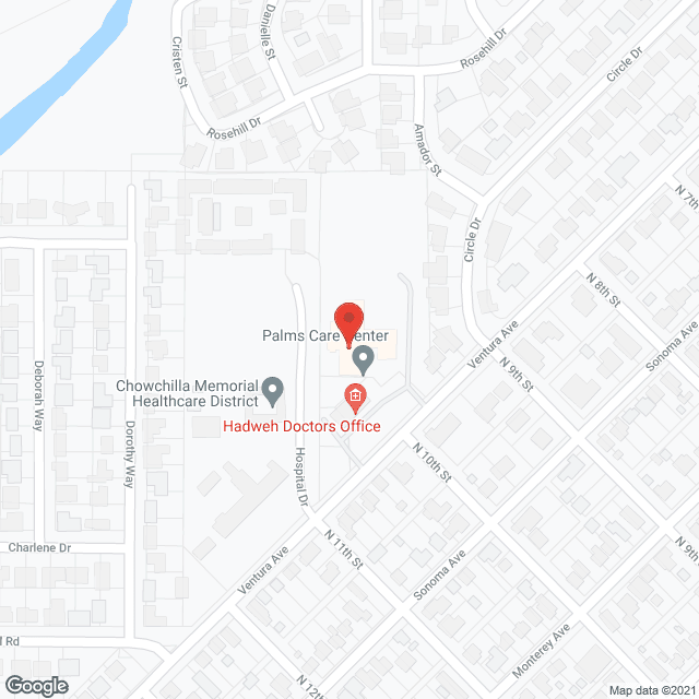 Golden Living Chowchilla in google map