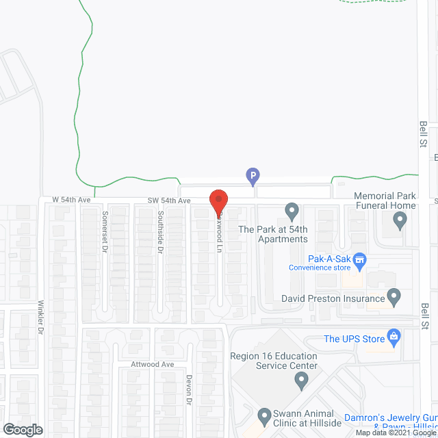 Parkside Boxwood Lane in google map