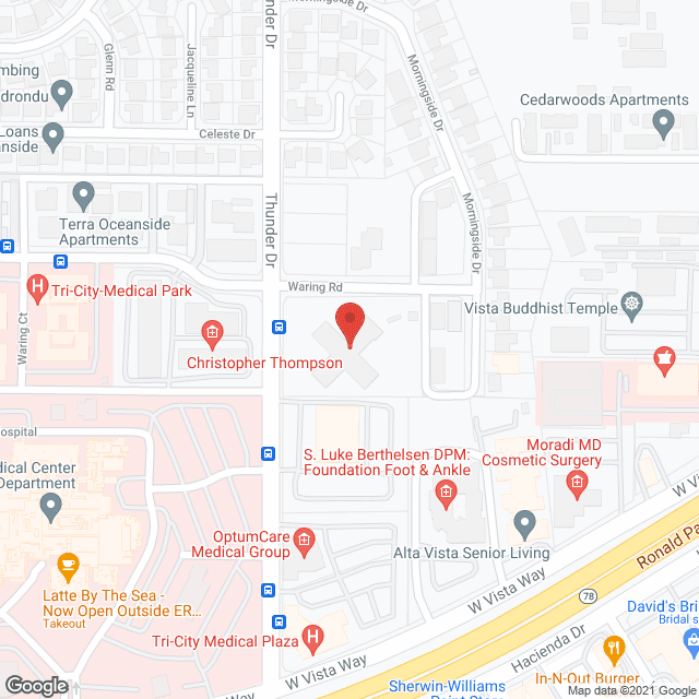 La Paloma Healthcare Center in google map