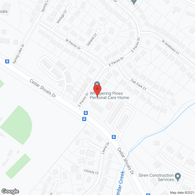 Oconee Area Home Care in google map