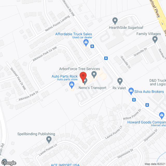 Contact In Home Care in google map