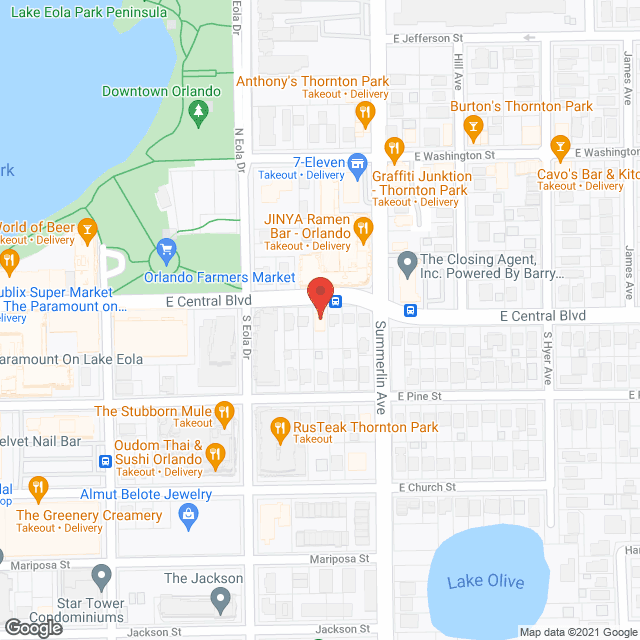 Thornton Gardens in google map