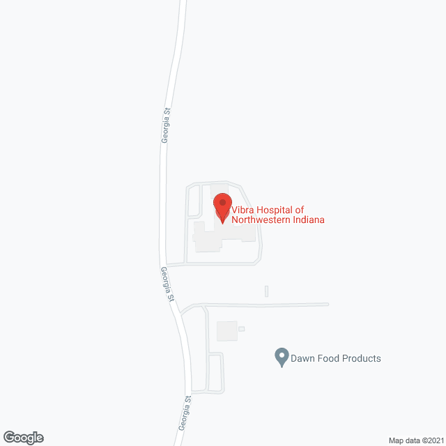 Progressive Hospital of Merrillville in google map