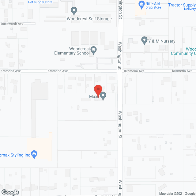 Washington Village-CLOSED in google map