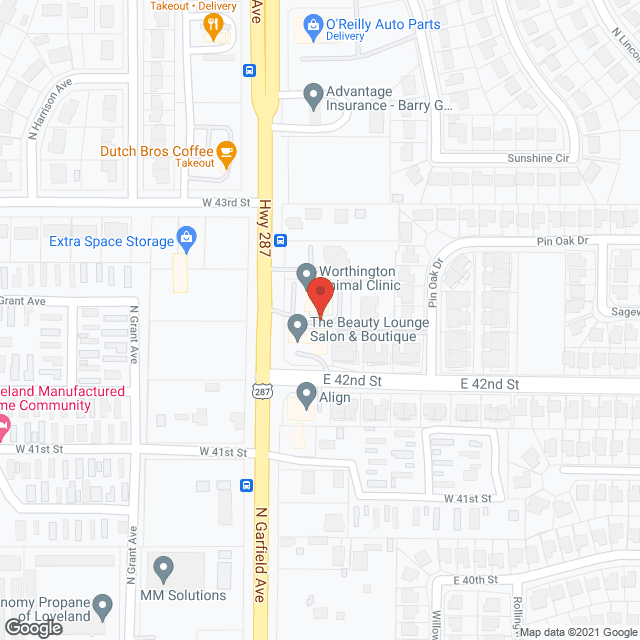 BrightStar Healthcare in google map