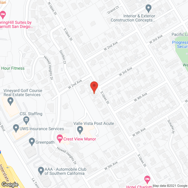 Hidden Valley Care Inc. in google map
