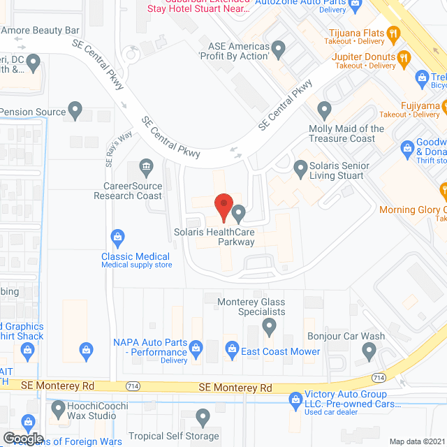Parkway Solaris Health & Rehabilitation Center in google map
