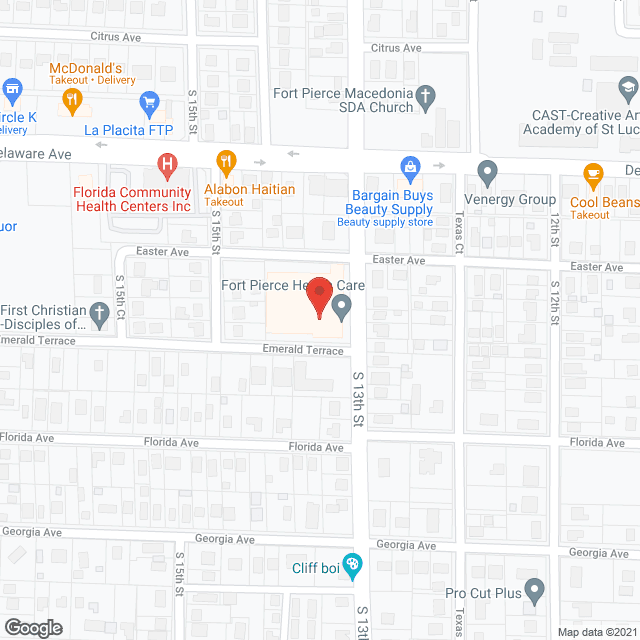 Aspire at Saint Lucie in google map