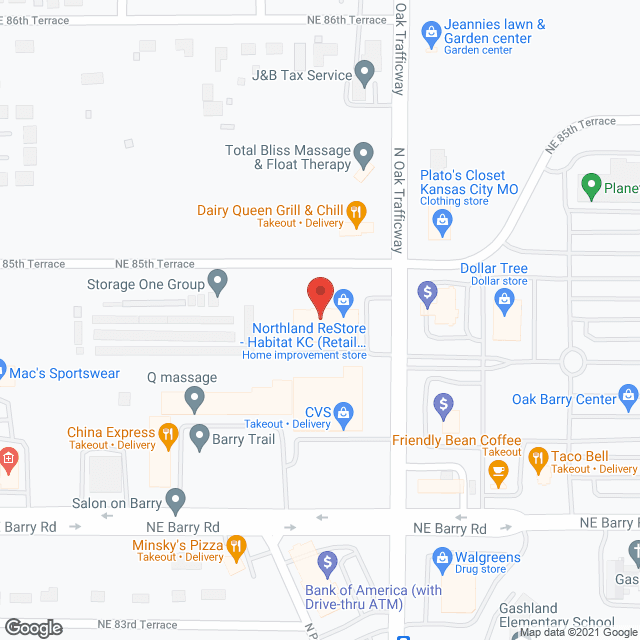 Brightstar Healthcare in google map