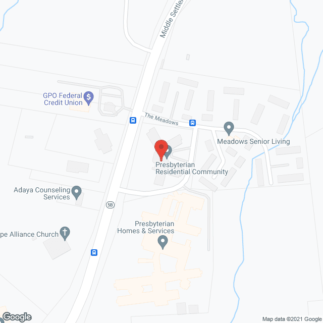 Presbyterian Residential Community in google map