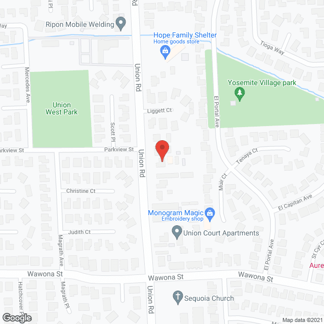 Mercy Adult Care in google map