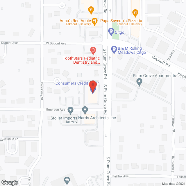 Addus Healthcare in google map