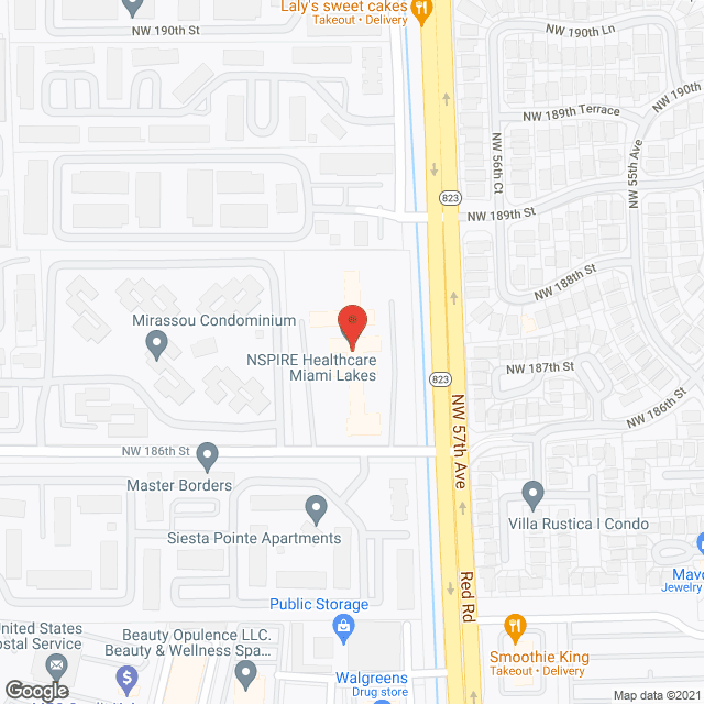 Heartland Care Center Miami Lakes in google map