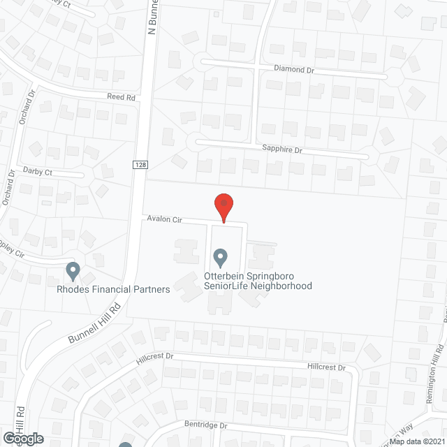Otterbein Springboro SeniorLife Neighborhood in google map