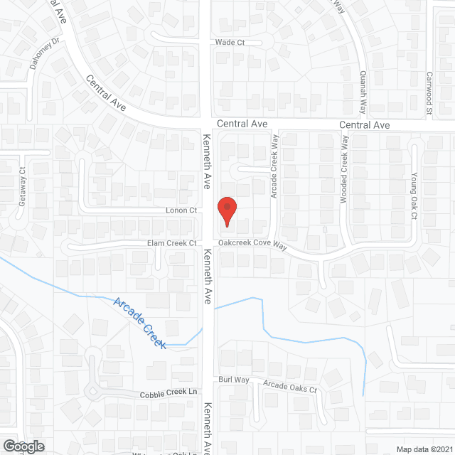 Oak Creek Home Care in google map