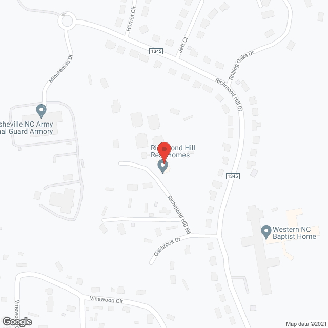 Richmond Hill in google map