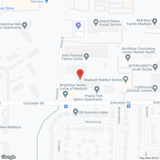 Prairie Park Senior Apartments in google map