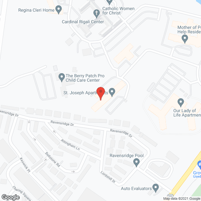 St Josephs Apartments in google map