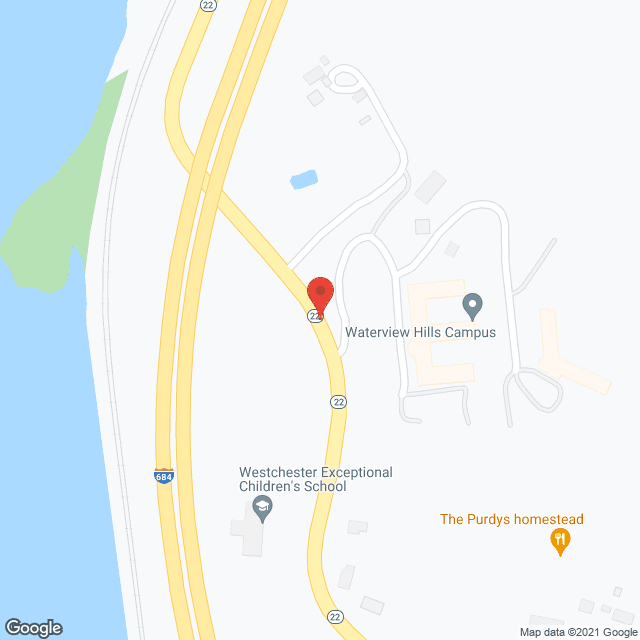 Waterview Hills and Salem Hills Rehabilitation and Healthcare in google map