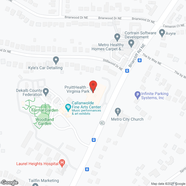 Briarcliff Haven Healthcare and Rehab Center in google map