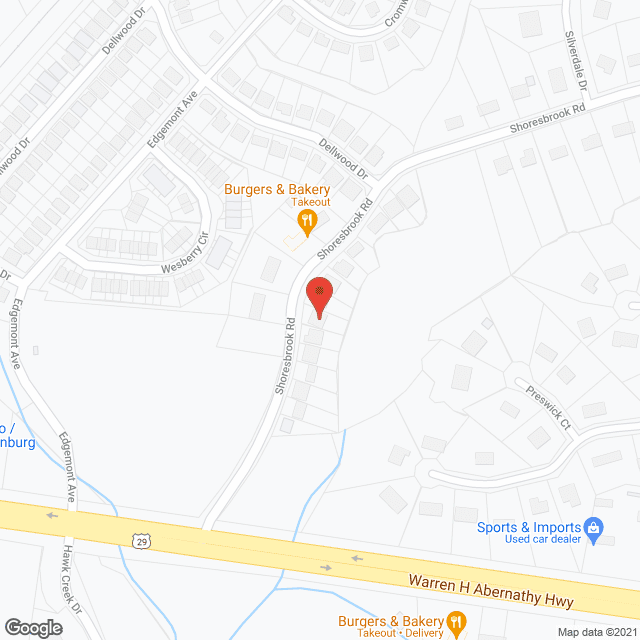 Shoresbrook Senior Housing in google map
