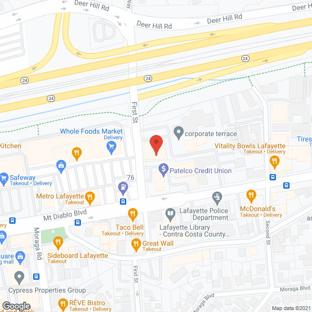 Lafayette Care Center in google map
