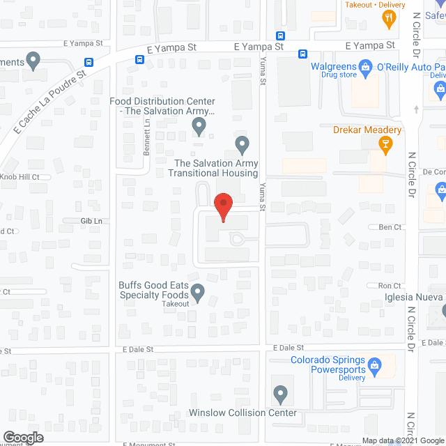 Silvercrest Senior Residence in google map