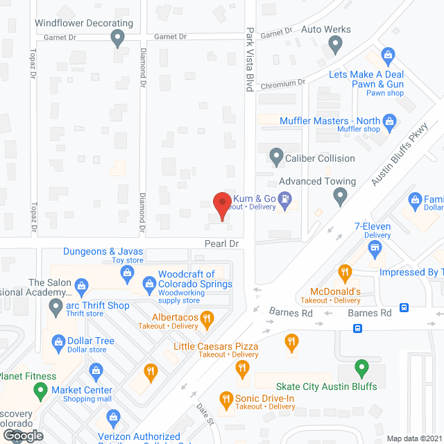 Cheyenne Village in google map