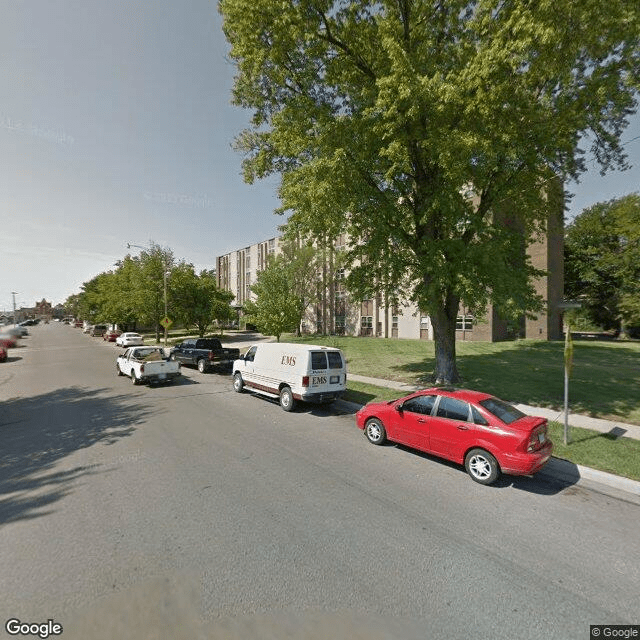 street view of Gordy Square and Heritage House Apartments