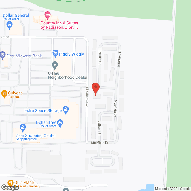 Zion Senior Cottages in google map